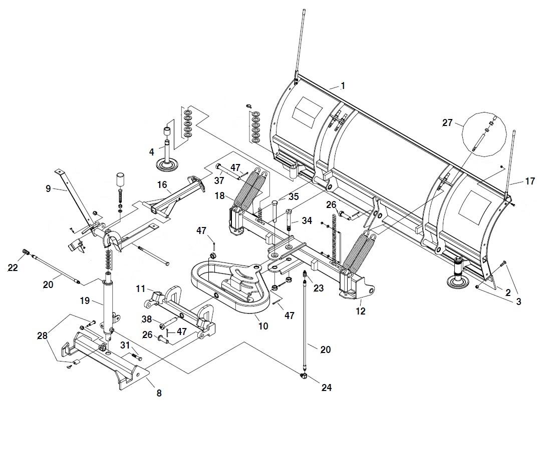 Meyer Agressor Snowplow Parts Angelo's Supplies Angelos Supplies